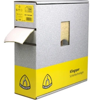 Шліфшкірка на поролоні Klingspor PS 73 BWF (115х140 мм, P240) (321757)