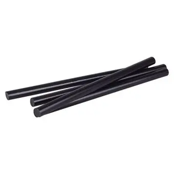 Стержні клейові чорні d11мм, 250мм, 300г, 12шт Favorit | 12-123