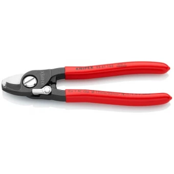 KNIPEX Ножницы 165 мм для кабеля с функцией удаления изоляции Ø 12 мм / 35 мм² 95 41 165 | 95 41 165