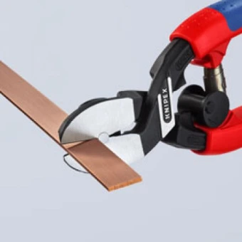 KNIPEX Мощный инструмент для резания близко к поверхности для мягких металлов и пластмассы 200 мм KN