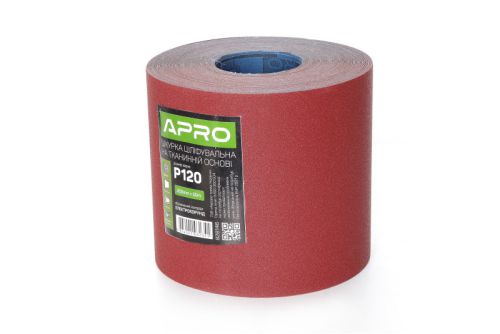 Бумага шлифовальная APRO P150 рулон 200мм*50м (тканевая основа)