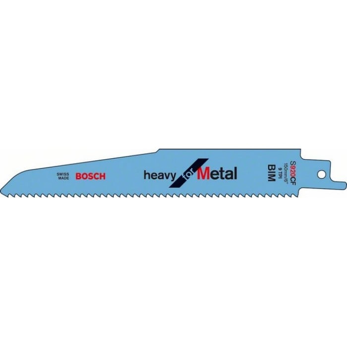 Bosch Полотно сабельне для ножівки S 920 CF метал