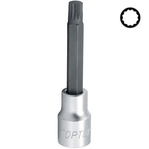 Головка торцевая SPLINE TOPTUL M6 L100мм 1/2" BCJA1606