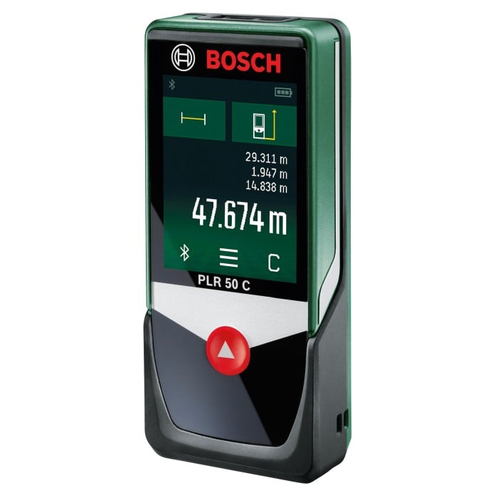 Лазерний далекомір Bosch PLR 50 C (0.05-50 м) (0603672220)