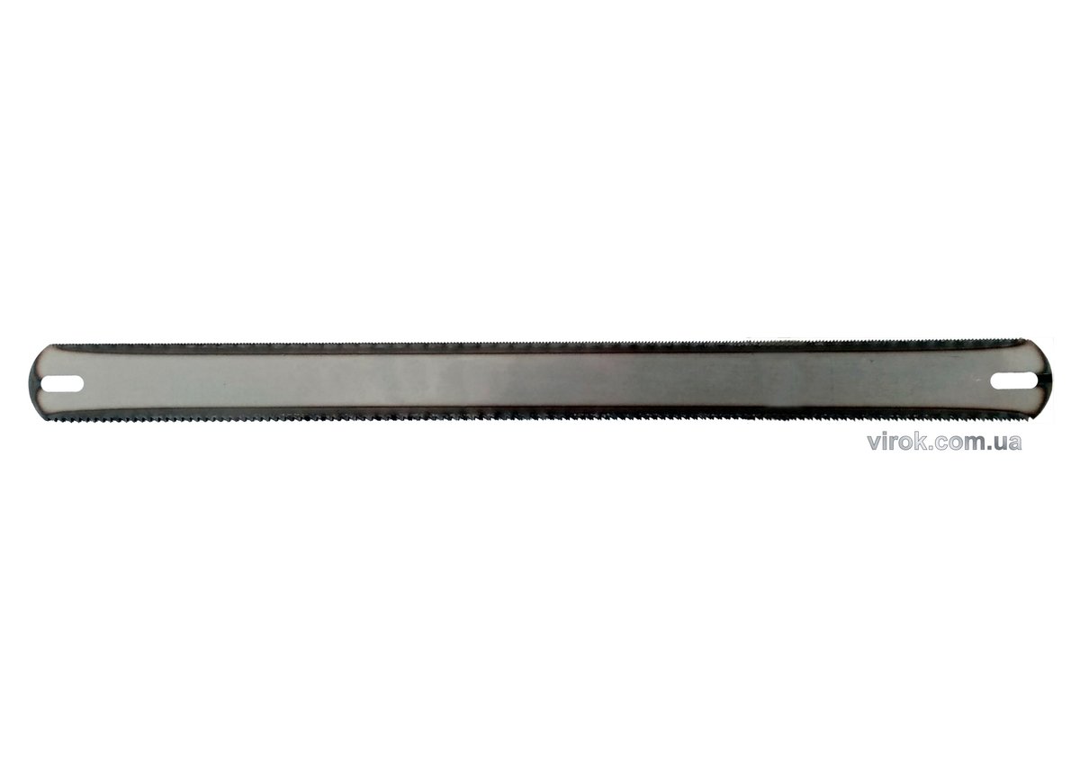 VIROK Полотно по металу дереву 8/24TPI. 300x12,5x0,6 мм. для ножівки двостороннє. уп. 72 шт. | 10V21