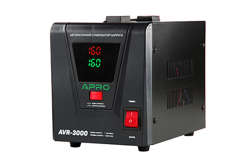 Стабилизатор напряжения релейный AVR-3000 APRO