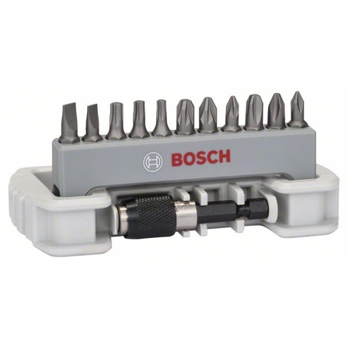 Набір біт Bosch Extra-Hart Compact (25 мм, 11 шт. + бітотримач) (2608522130)