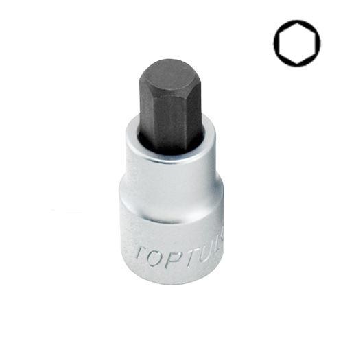 Торцевая насадка HEX TOPTUL 6мм 1/4" BCDA0806