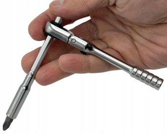 Набор бит и головок с трещоткой TOPTUL 1/4" 41 ед. (12-гран.) TOPTUL GADW4502