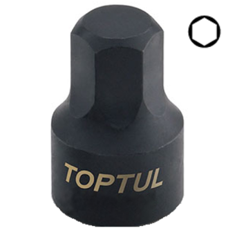 Головка-бита 1/4" HEX TOPTUL 7мм (цельная) BCDB0807