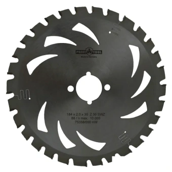 Диск пильный по дереву 184х2.0х1.4х30 мм, Z=30, зуб S-WZ (Super-ATB) PROFITOOL