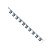 Планка-держатель для головок TOPTUL 1/4"*260*12шт BKAC0812