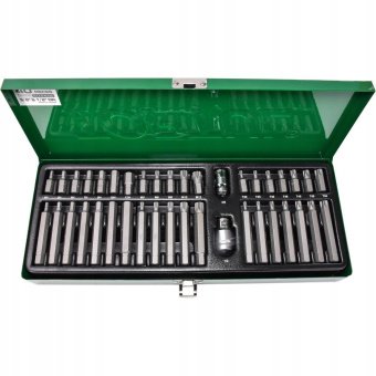 Набор бит TOPTUL 10мм HEX,TORX,SPLINE 40ед. GAAD4002