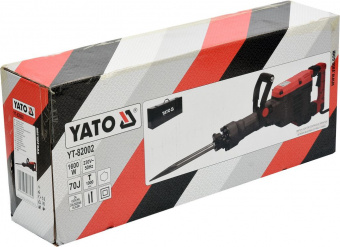 YATO Молот відбійний мережевий YATO: 230V, 1600 Вт, F= 70 Дж з оливним охолодженням; + 2 піки  | YT-
