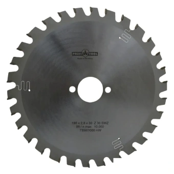 Диск пильный универсальный 190х2.8х1.8х30 мм, Z=30, зуб S-WZ (Super-ATB),  PROFITOOL