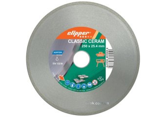 NORTON Диск алмазний по керамці CLIPPER CLA CERAM; Ø= 250 x 25.4 мм | 70V025