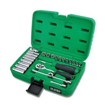 Набор инструмента в кейсе TOPTUL 1/4" 25ед. GCAI2501