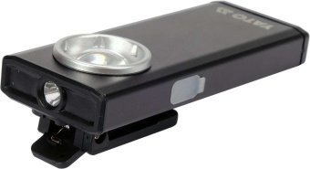 YATO Ліхтар світлодіодний акумул. YATO Li-Po 3.7 В, 500 Lm, функ. павербанк на 1500 mАГод  | YT-0855