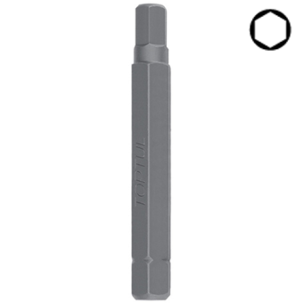 Бита шестигранная TOPTUL 10мм L-75мм HEX 5мм FSDB1205
