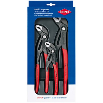 KNIPEX Набор сантехнических ключей Cobra® 3 предмета 00 20 09 V02 | 00 20 09 V02