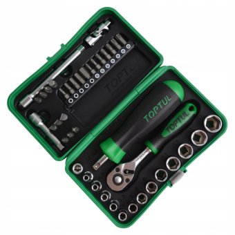 Профессиональный набор инструмента TOPTUL 1/4" 41ед. GADW4101