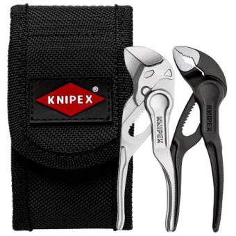 KNIPEX Набор мини-клещей в поясной сумке Cobra® XS 00 20 72 V04 XS | 00 20 72 V04 XS