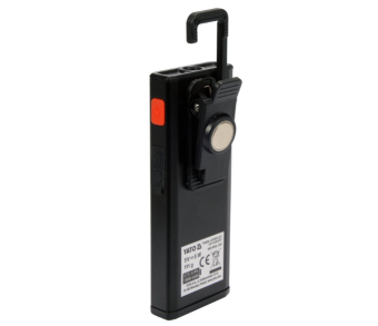 YATO Ліхтар світлодіодний акумул. YATO Li-Po 3.7 В, 500 Lm, функ. павербанк на 1500 mАГод  | YT-0855