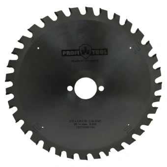 Диск пильный универсальный 210х2.8х1.8х30 мм, Z=34, зуб S-WZ (Super-ATB),  PROFITOOL