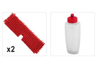 LUND Швабра 2-стороння з розпилювачем : з 2 мікрофібрами, платф- 41х1см, ємність- 35мл, l=118см  | 6