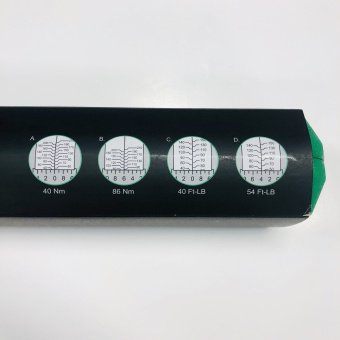 Динамометрический ключ 1/2" TOPTUL 535mm 40-210Nm ANAF1621