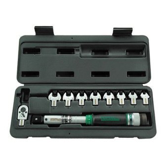 Динамометрический ключ со сменными головками TOPTUL 3/8" 10ед. 6-30Nm GAAI1001