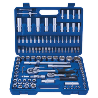 Автомобильный набор инструментов 1/4", 1/2" 108ед. (12-гр.) СТАНДАРТ ST-0108-12