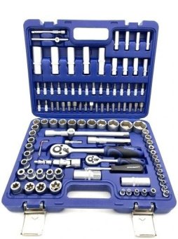 Автомобильный набор инструментов 1/4", 1/2" 108ед. (6-гр.) СТАНДАРТ STM-0108-6
