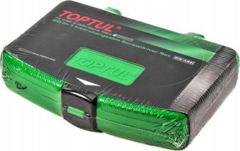 Набор отвертка с насадками 20 в 1 TOPTUL (PH,PZ,SL,Hex,Torx) GAAI2101