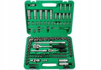 Профессиональный набор автоинструмента 1/4", 1/2" 108ед. (12-гр.) TOPTUL GCAI108R1