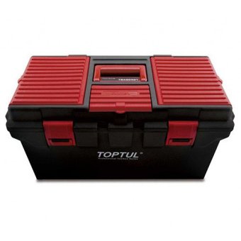 Ящик для инструментов пластиковый 4 секции 556x278x270 TOPTUL TBAE0401