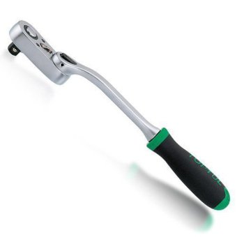 Трещотка с поворотной головкой 3/8" TOPTUL  48 зубцов CJEK1225