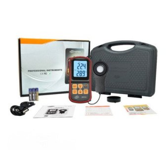 Цифровой люксметр + термометр, USB 200000 Lux BENETECH GM1030C