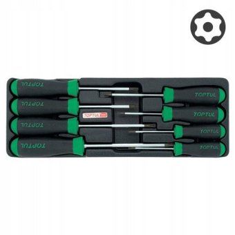 Набор отверток TORX T9-T40  8ед. (в ложементе) TOPTUL GAAT0807
