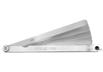 YATO Щупи вимірювальні YATO : 200 x 12.8 мм, 14 пелюстків, h = 0.05 - 0.5 мм  | YT-7223