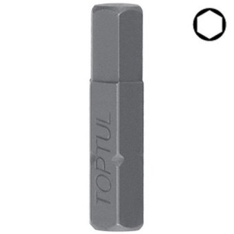 Насадка отверточная TOPTUL 1/4" 25мм HEX 3мм FSDA0803