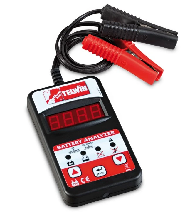 TELWIN Тестер аккумуляторов DT400 12В (WET, GEL, AGM, VRLA) | 802605