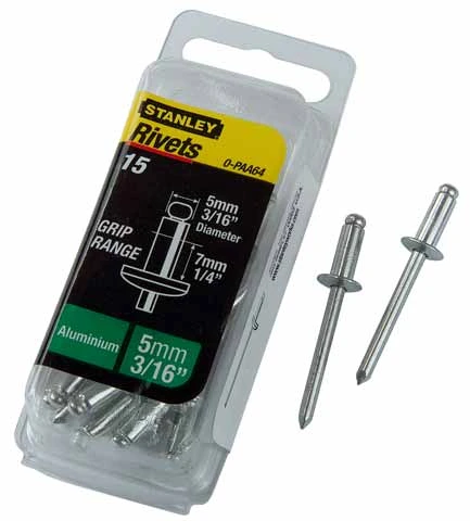 STANLEY 1-PAA54T Заклепки 4Х6 (20шт.) на блистере