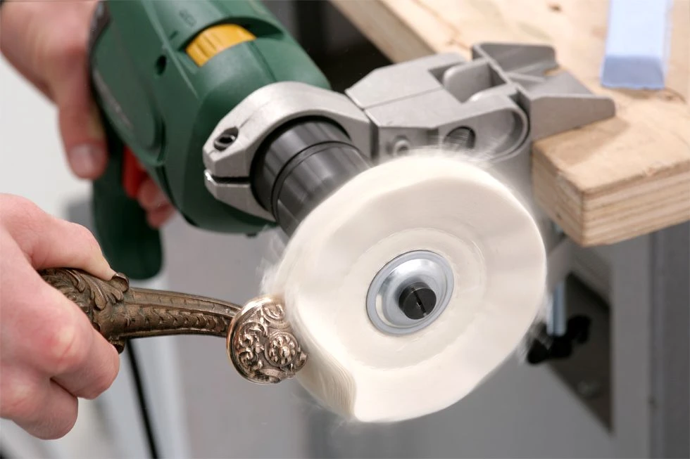 KWB 517400 круг полировальный 100 мм Круг полировальный тканевый, миткаль, прошит по кругу