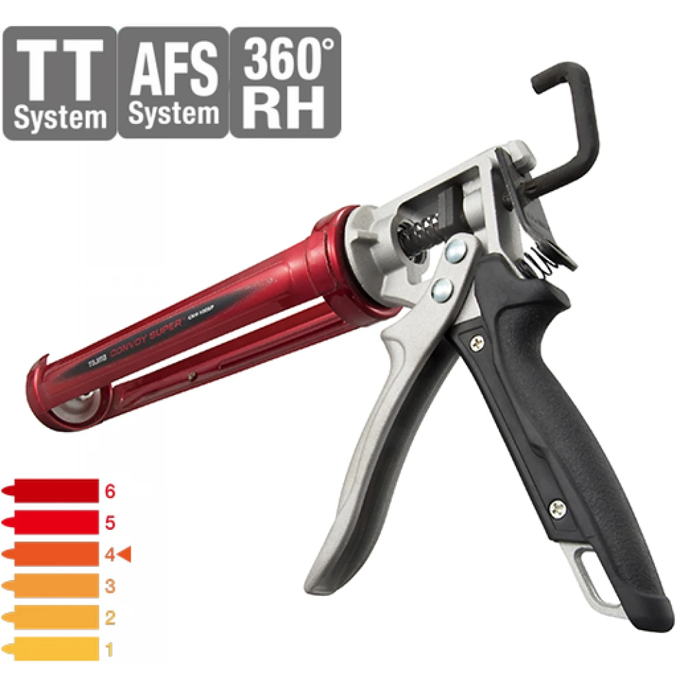 TAJIMA Пистолет для герметика CONVOY Super 12 , CNV100SP