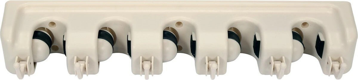 FLO Вішалка для присадибного інвентара , 6 гаків і 5 комірок з діапаз.- 18х 32 мм  | 89950