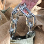 Цепь короткозвенная 10,0mm оцинкованная, хозяйственная в’язка 50 м