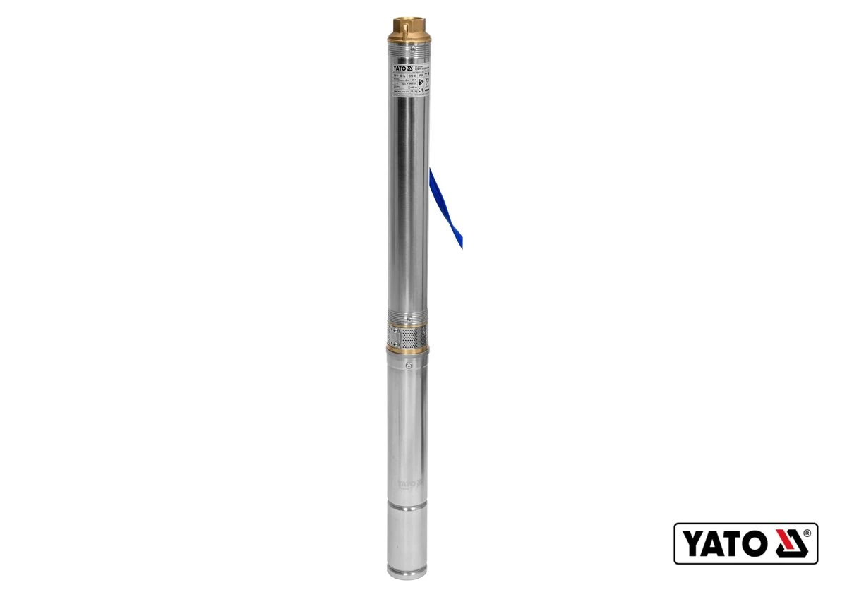 YATO Насос для води глибинний YATO: 370 Вт, 5400 л/год, макс.висота- 35 м, макс.глибина- 80 м, кабел