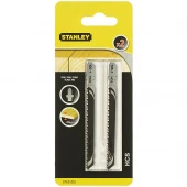 STANLEY STA21052 Набор из 2-ух полотен для лобзика. Посадка Т-образная. Тип HCS. Чистый / быстрый ре