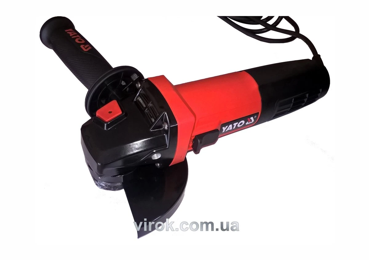 YATO Шліфмашина кутова YATO : Ø= 125 мм, P= 710 Вт, 11000 об./хв  | YT-82093-125